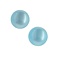 Polaris bead 10mm Light Blue Shiny Round