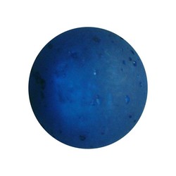 Polaris Bead Matt Special Dark Blue 12mm Round