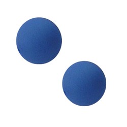 Polariskraal mat 8mm safierblauw