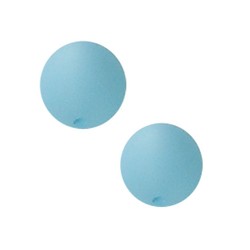 Polaris bead 8mm light blue mat