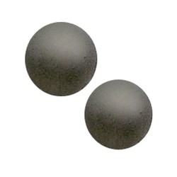 Polaris bead 8mm matt gray