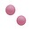 Polaris Bead 10mm frosted pink