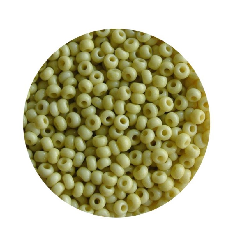 Seed Soft Green Yellow 2.6mm 17 grams in a box.