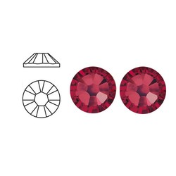 Swarovski Rhinestones SS34 7.1mm Ruby.