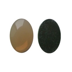 Flatback Acryl 13x18mm. Oval Sand Opal. (Für Schrank 27.504,03)