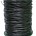 Rubber Cord 1mm black per meter