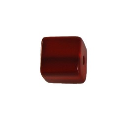 Polaris-Korn-Platz. Glänzende 8x8mm. Red.
