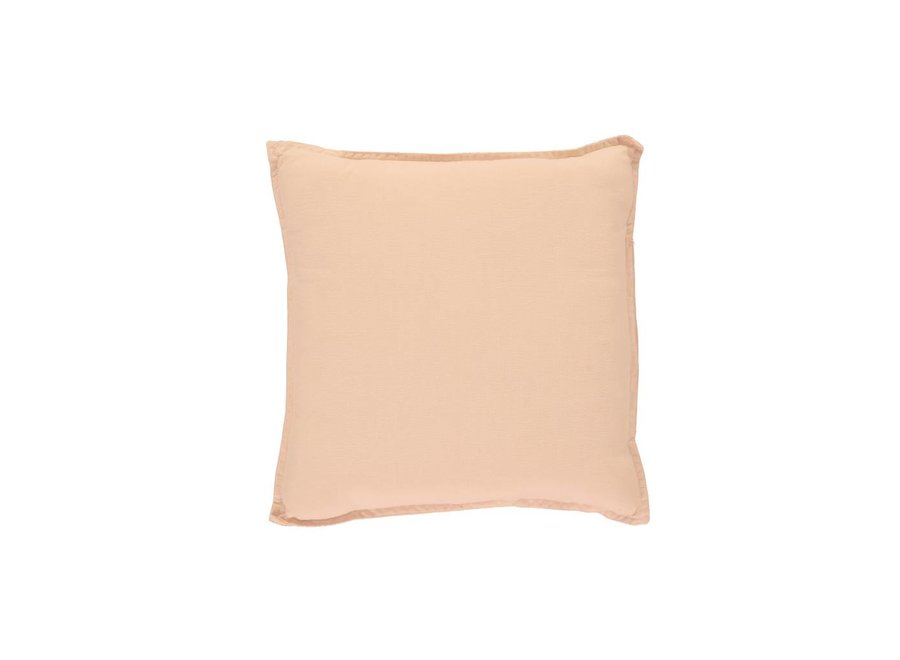 Square Check Padded Cushion - Dash Star Rose/Ivory