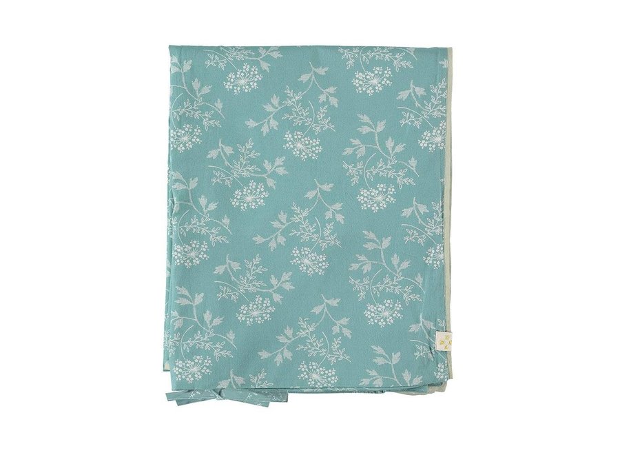 Duvet Cover In A Bag Hanako Floral Light Teal