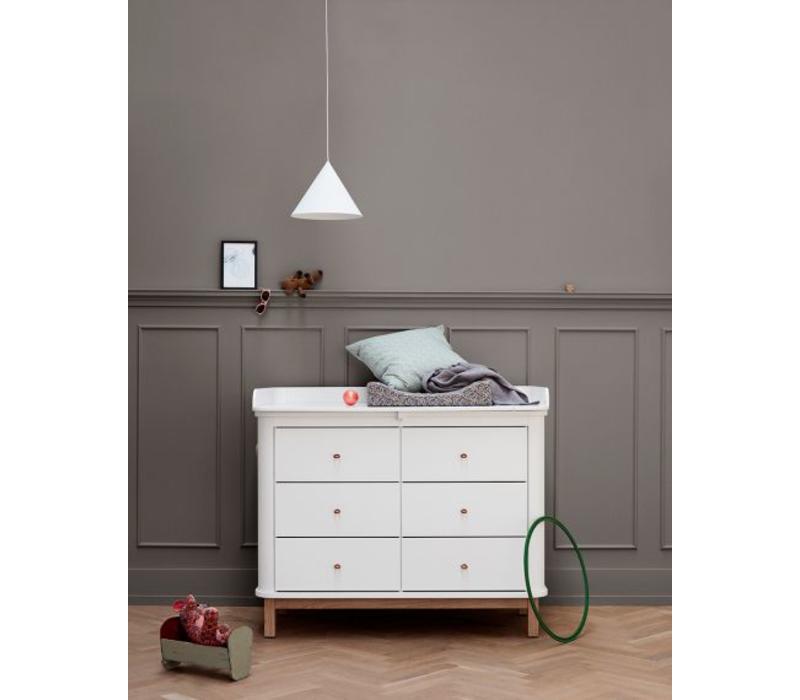 wood nursery dresser