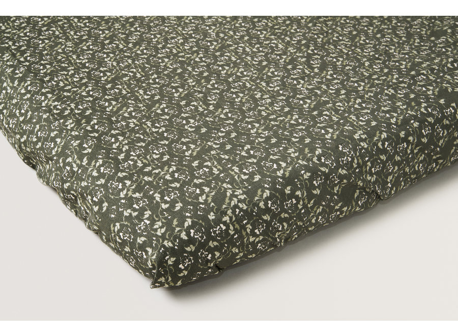 Floral Moss Adult Fitted Sheet