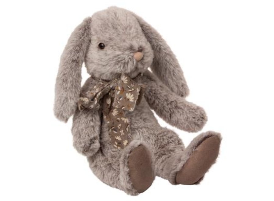 Fluffy bunny, Large - Grey