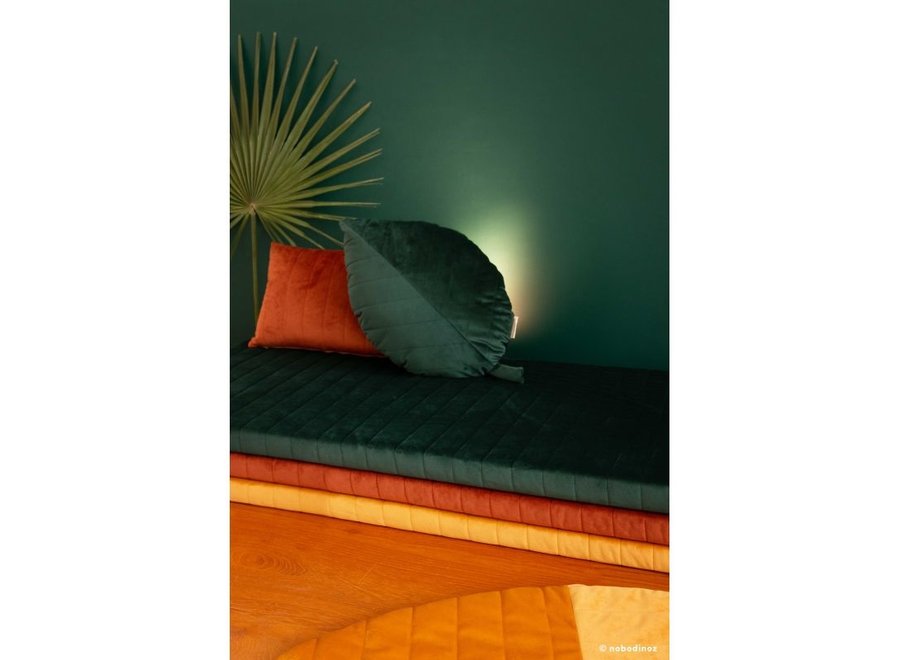 Palma Velvet Cushion 53X35X8 Jungle Green