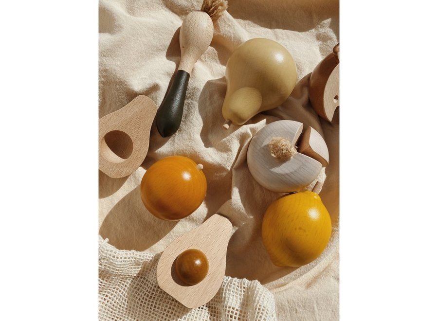 WOODEN FRUITS - MULTI