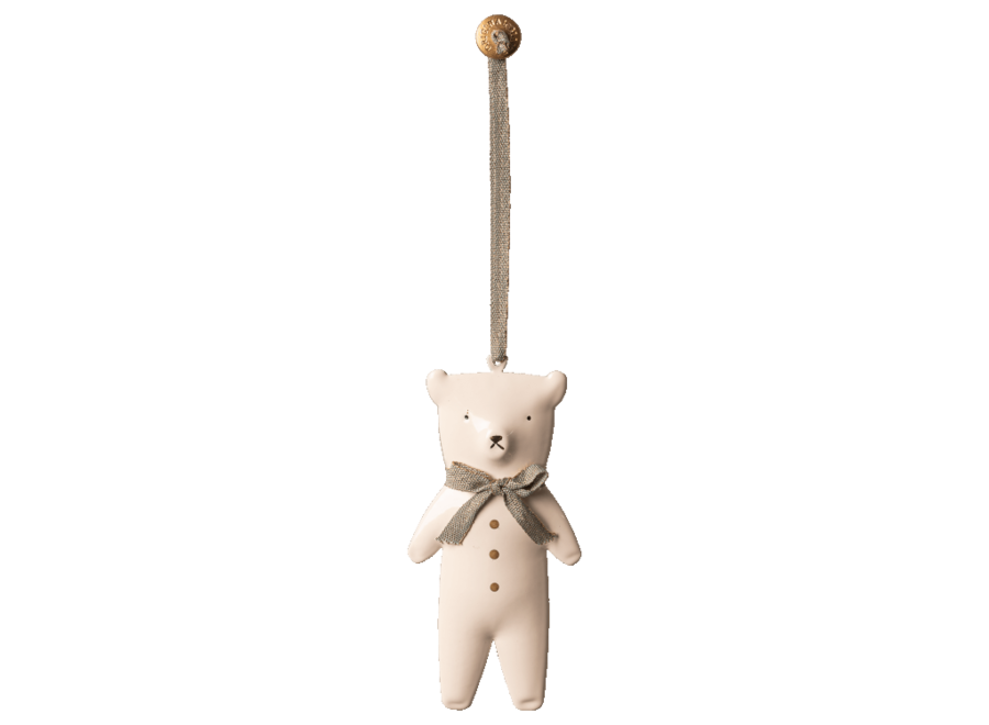 Metal ornament, Teddy bear