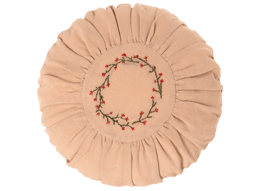 Cushion, round - Flower circle