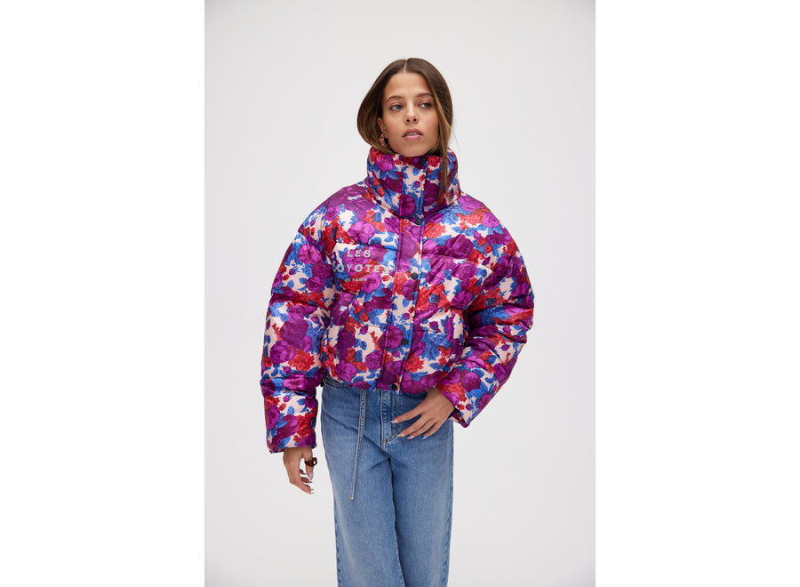 Claire Jacket wild roses