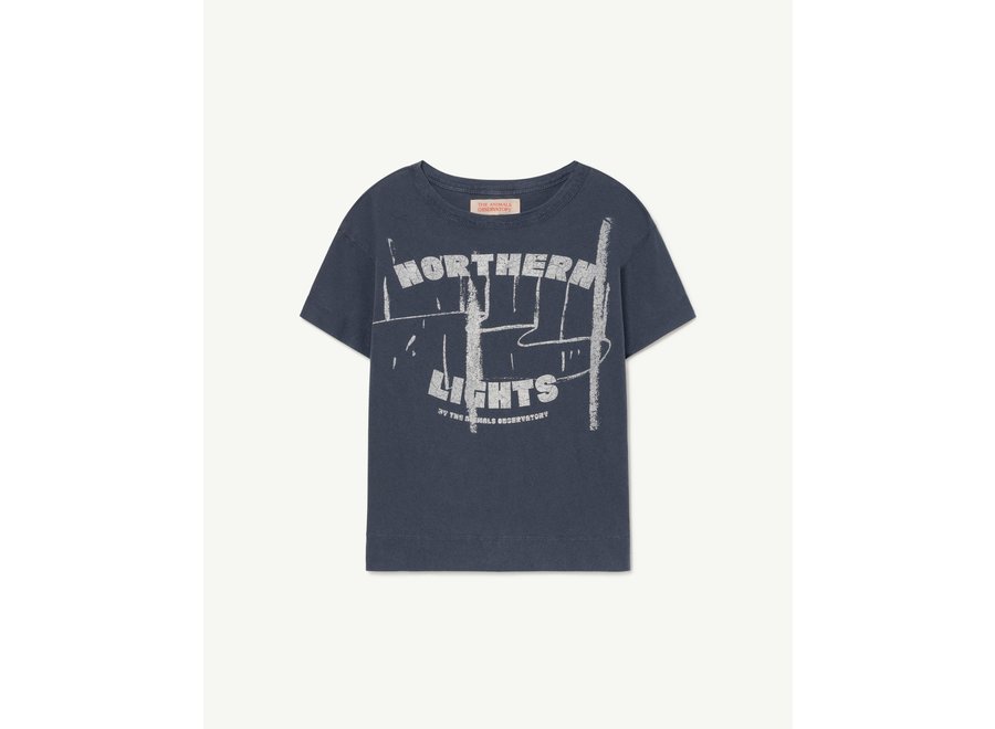 Rooster Kids+ T-Shirt Deep Blue Northern Lights