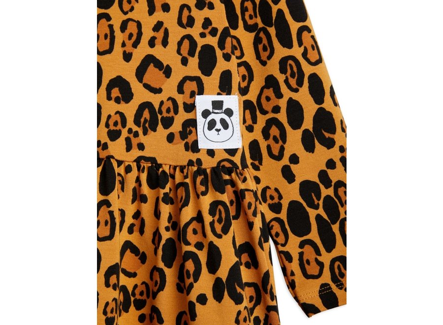 Mini Rodini Basic Leopard Ls Dress Tencel™
