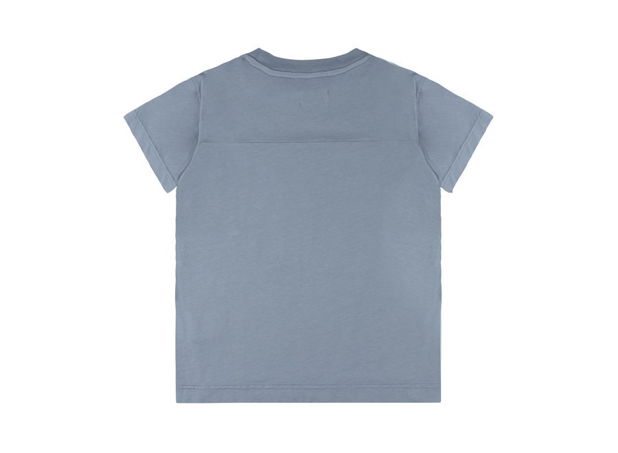 tee shirt, fog blue