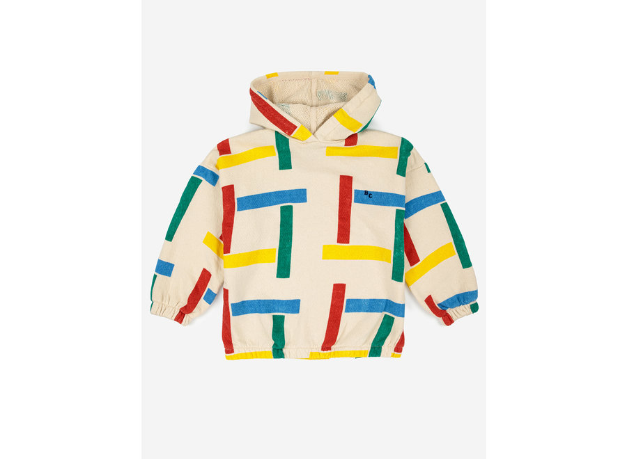 Multicolor Beacons hoodie Offwhite