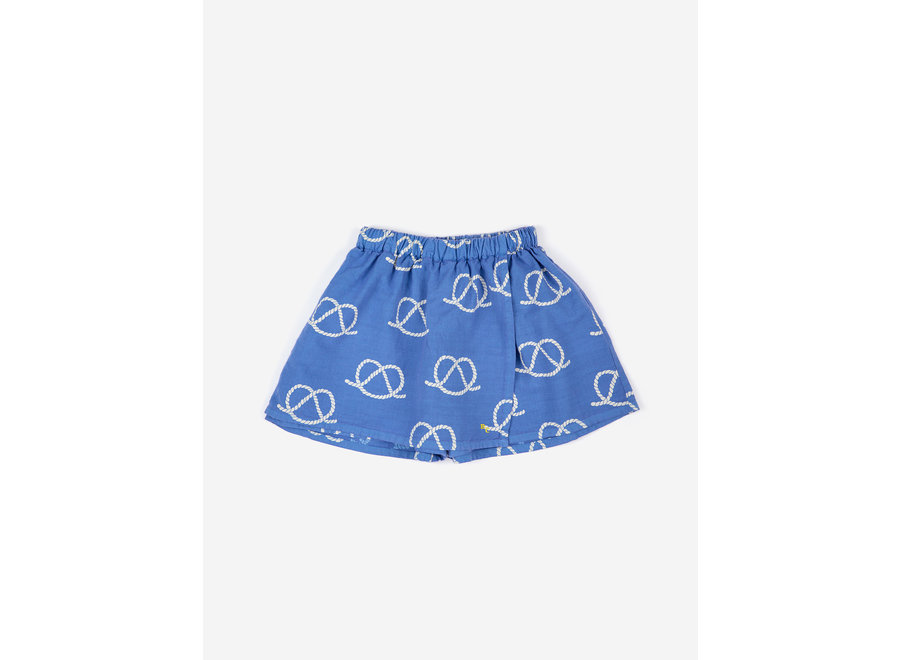 Sail Rope all over woven shorts Blue