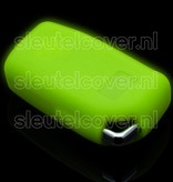 Autosleutel Hoesje geschikt voor Citroën - SleutelCover - Silicone Autosleutel Cover - Sleutelhoesje Glow in the dark / Lichtgevend