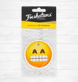 Freshations auto luchtverfrisser | Emoticon - Teeth | Black Ice