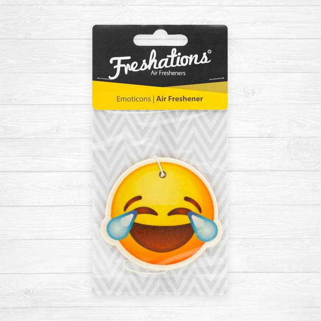 Freshations auto luchtverfrisser | Emoticon - Laughing tears | Fruit Cocktail