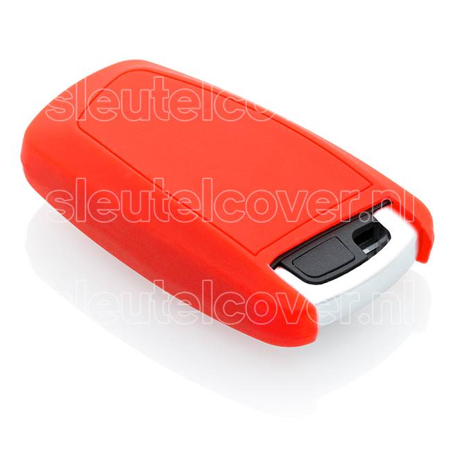 Autosleutel Hoesje geschikt voor BMW - SleutelCover - Silicone Autosleutel Cover - Sleutelhoesje Rood