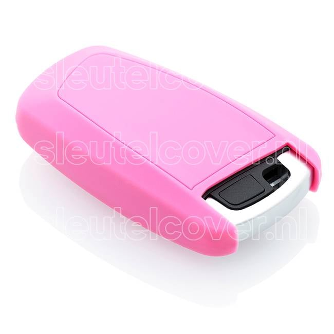 Autosleutel Hoesje geschikt voor BMW - SleutelCover - Silicone Autosleutel Cover - Sleutelhoesje Roze