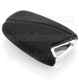 Autosleutel Hoesje geschikt voor Hyundai - SleutelCover - Silicone Autosleutel Cover - Sleutelhoesje Zwart