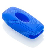 Autosleutel Hoesje geschikt voor Ford - SleutelCover - Silicone Autosleutel Cover - Sleutelhoesje Blauw