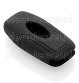 Autosleutel Hoesje geschikt voor Ford - SleutelCover - Silicone Autosleutel Cover - Sleutelhoesje Zwart