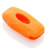 Autosleutel Hoesje geschikt voor Ford - SleutelCover - Silicone Autosleutel Cover - Sleutelhoesje Oranje