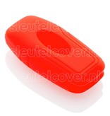 Autosleutel Hoesje geschikt voor Ford - SleutelCover - Silicone Autosleutel Cover - Sleutelhoesje Rood