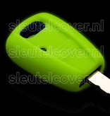 Autosleutel Hoesje geschikt voor Fiat - SleutelCover - Silicone Autosleutel Cover - Sleutelhoesje Glow in the dark / Lichtgevend
