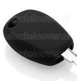 Autosleutel Hoesje geschikt voor Dacia - SleutelCover - Silicone Autosleutel Cover - Sleutelhoesje Zwart