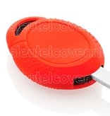 Autosleutel Hoesje geschikt voor Mini - SleutelCover - Silicone Autosleutel Cover - Sleutelhoesje Rood