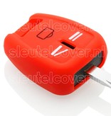Autosleutel Hoesje geschikt voor Opel - SleutelCover - Silicone Autosleutel Cover - Sleutelhoesje Rood