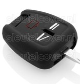 Opel SleutelCover - Zwart / Silicone sleutelhoesje / beschermhoesje autosleutel