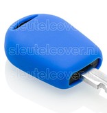 Autosleutel Hoesje geschikt voor BMW - SleutelCover - Silicone Autosleutel Cover - Sleutelhoesje Blauw