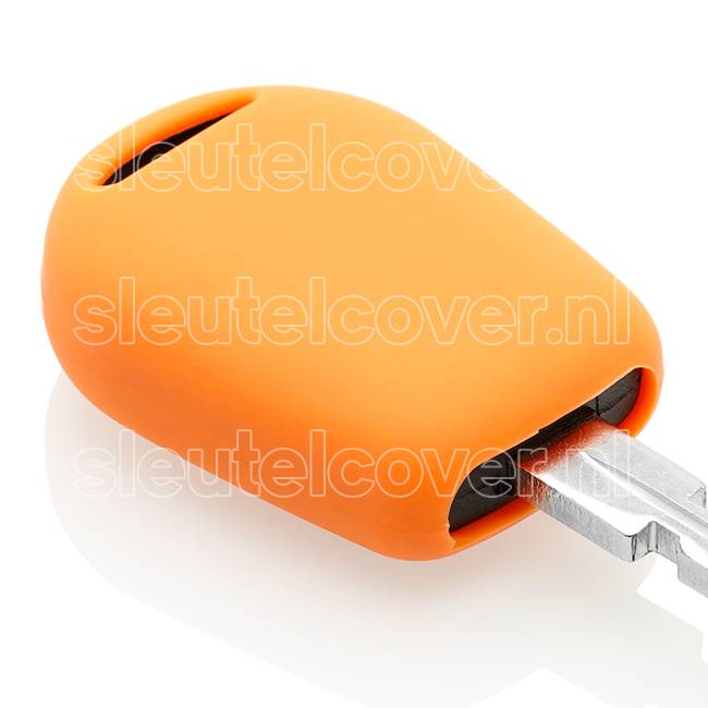 Autosleutel Hoesje geschikt voor BMW - SleutelCover - Silicone Autosleutel Cover - Sleutelhoesje Oranje