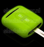 Autosleutel Hoesje geschikt voor Nissan - SleutelCover - Silicone Autosleutel Cover - Sleutelhoesje Glow in the dark / Lichtgevend