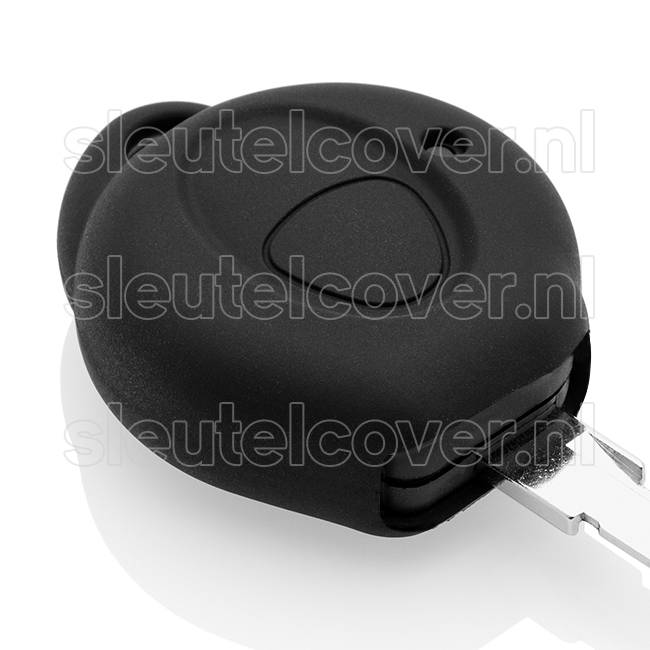 Peugeot SleutelCover - Zwart / Silicone sleutelhoesje / beschermhoesje autosleutel