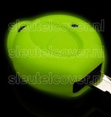 Autosleutel Hoesje geschikt voor Peugeot - SleutelCover - Silicone Autosleutel Cover - Sleutelhoesje Glow in the dark / Lichtgevend