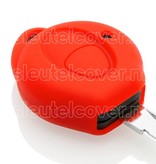 Autosleutel Hoesje geschikt voor Peugeot - SleutelCover - Silicone Autosleutel Cover - Sleutelhoesje Rood