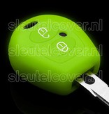 Autosleutel Hoesje geschikt voor Skoda - SleutelCover - Silicone Autosleutel Cover - Sleutelhoesje Glow in the dark / Lichtgevend