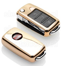 Seat SleutelCover - Hoogglans Goud