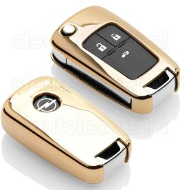 Opel SleutelCover - Hoogglans Goud